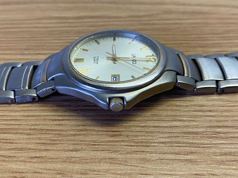 Lanco Titanium quartz gents watch