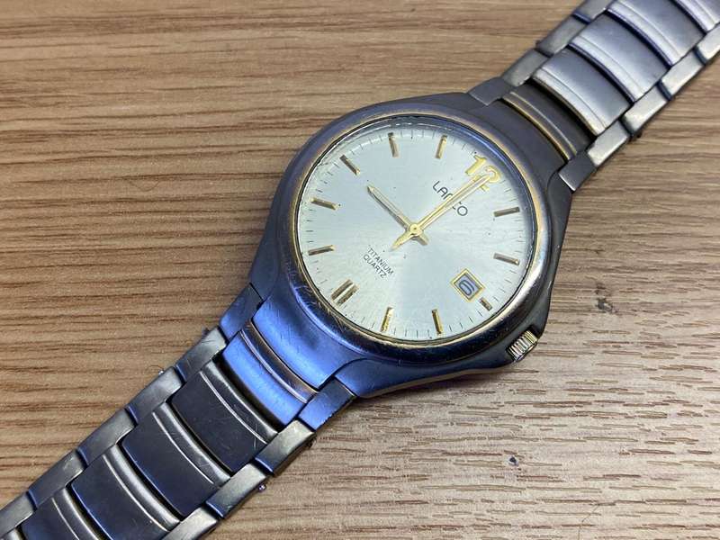 Lanco Titanium quartz gents watch