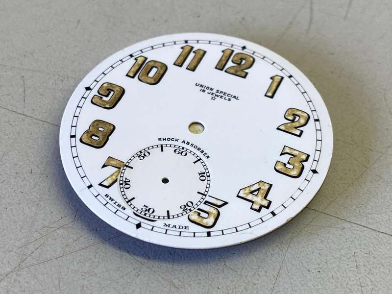 Union Special - 44mm pocket watch dial