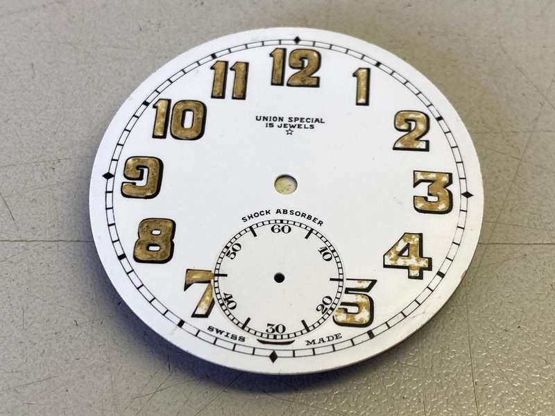 Union Special - 44mm pocket watch dial