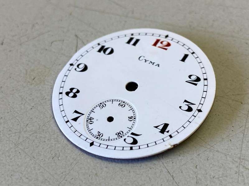 CYMA  - 28.5mm pocket/trench watch dial