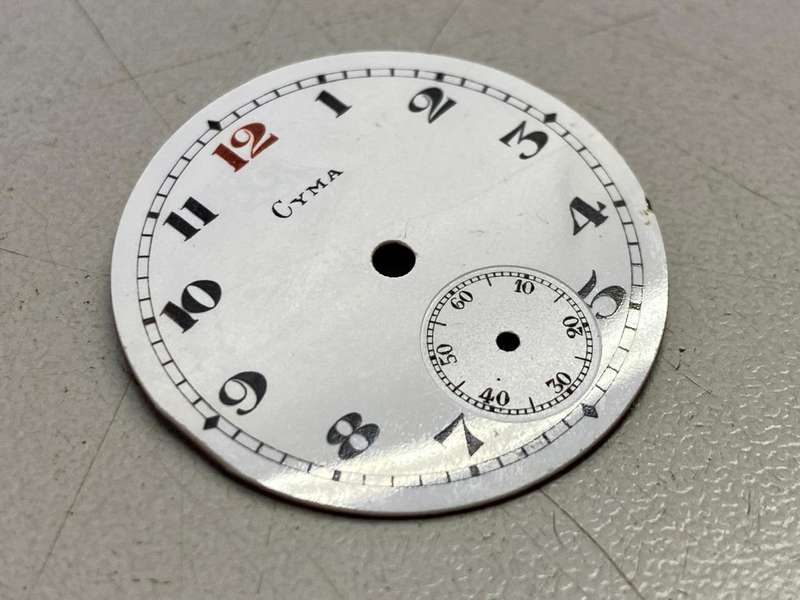 CYMA  - 28.5mm pocket/trench watch dial
