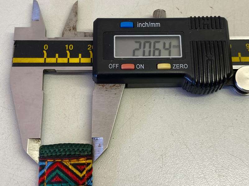 20mm green waterproof sports strap