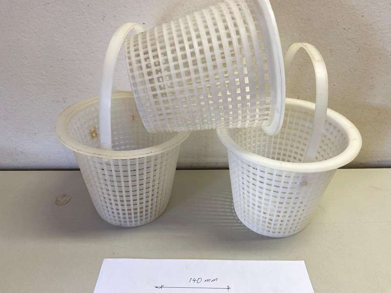 Pool pump baskets x 3