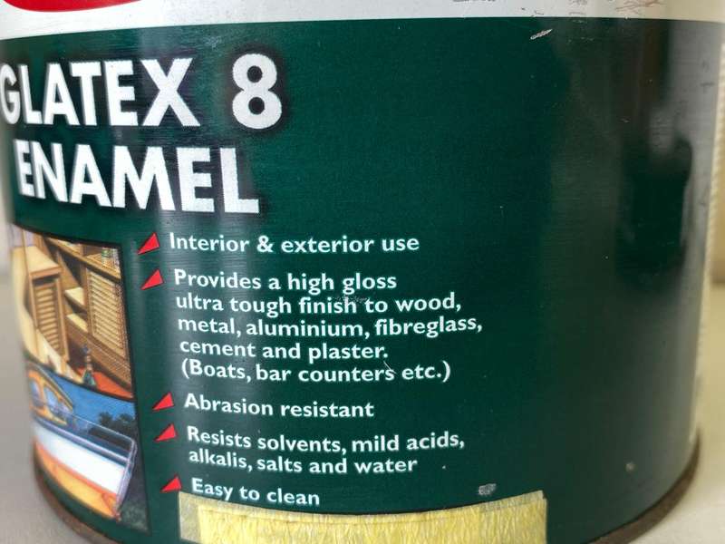 Plascon Glatex 8 polyurethane clear gloss - 1 liter