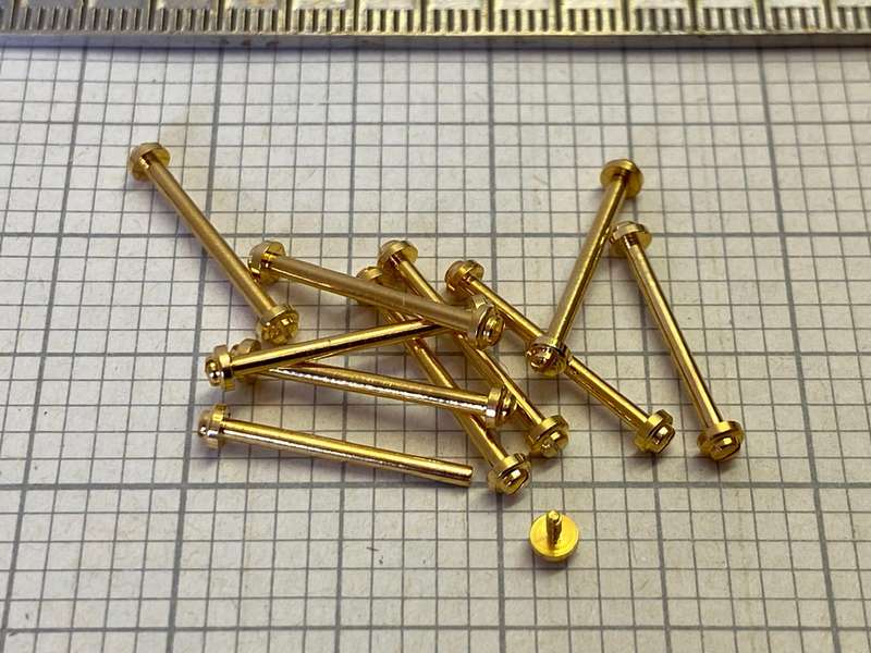 16mm bracelet pins