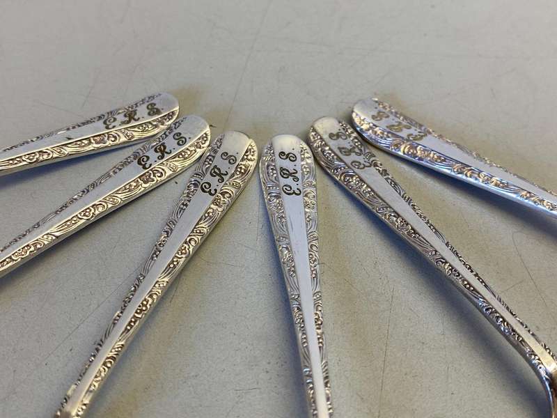 RODD - silver (EPNS) teaspoon set