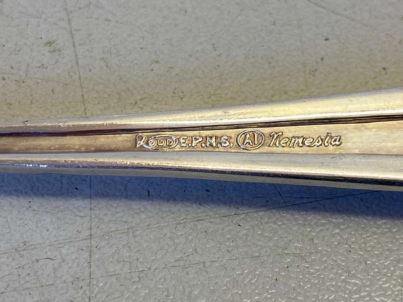 RODD - silver (EPNS) teaspoon set