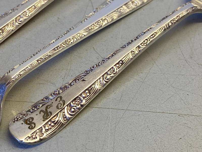RODD - silver (EPNS) teaspoon set