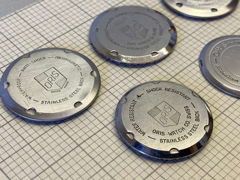 ORIS - case backs x 7