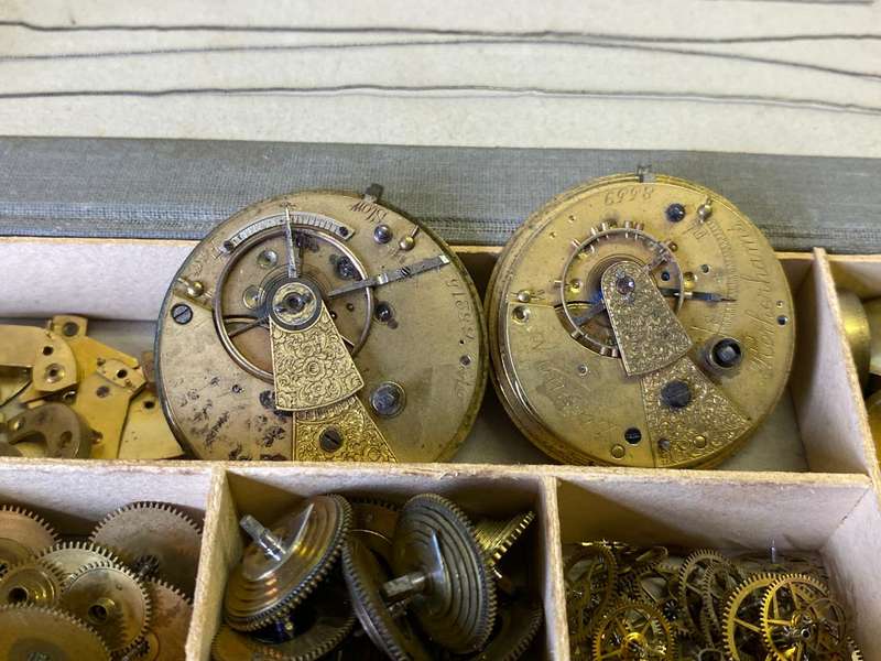 Fusee pocket watch movements & parts