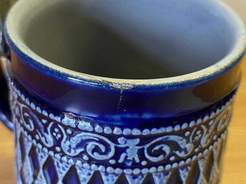 Collectable ceramic beer mug