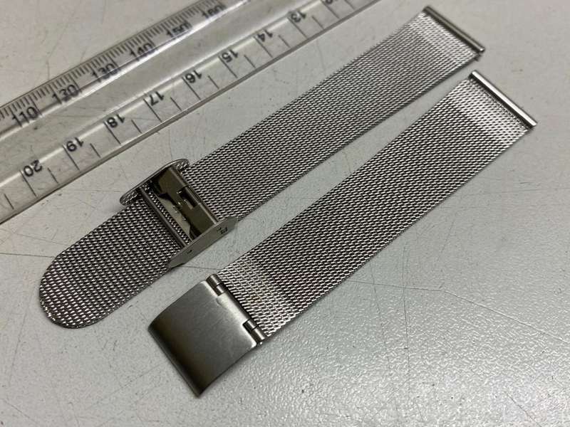 18mm Milanese stainless steel bracelet