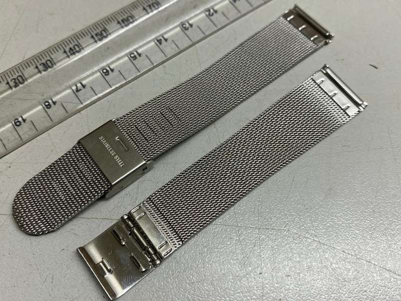 18mm Milanese stainless steel bracelet
