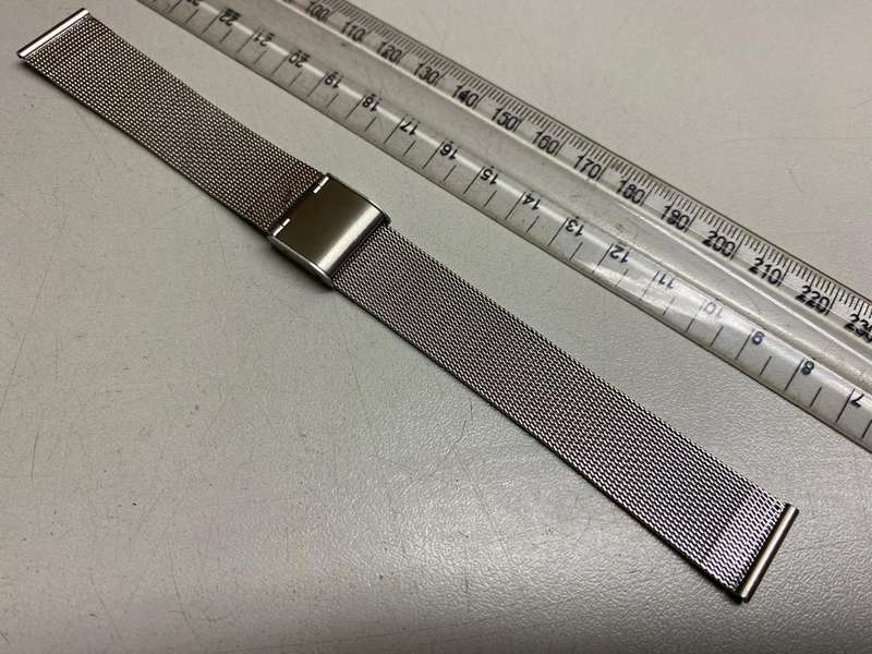 18mm Milanese stainless steel bracelet