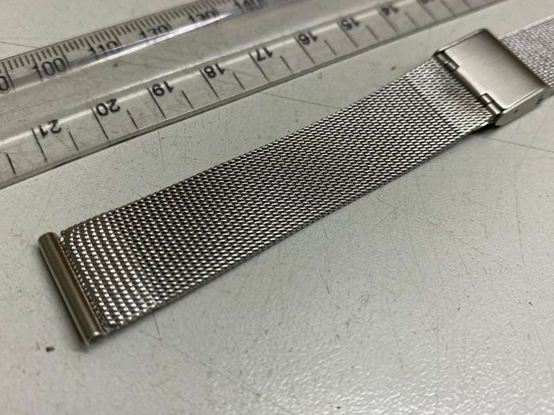 18mm Milanese stainless steel bracelet