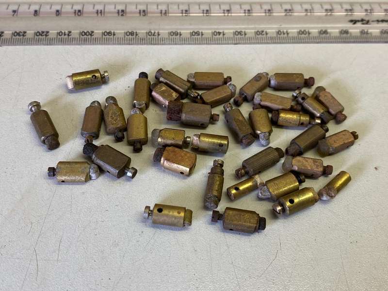 Clock chime hammers - 35 pieces