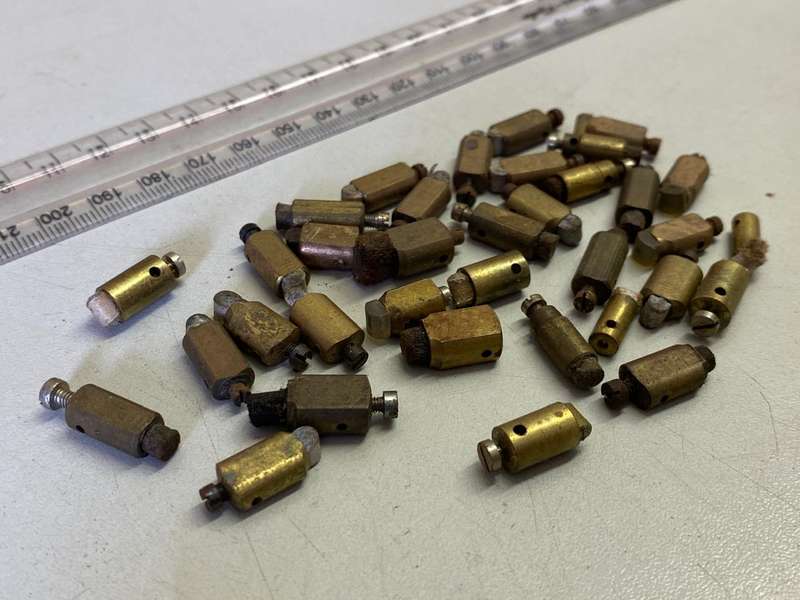 Clock chime hammers - 35 pieces