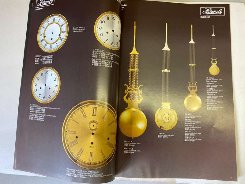 HERMLE - accessories brochure