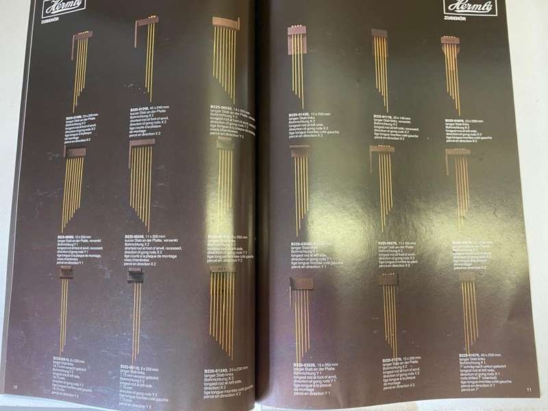 HERMLE - accessories brochure
