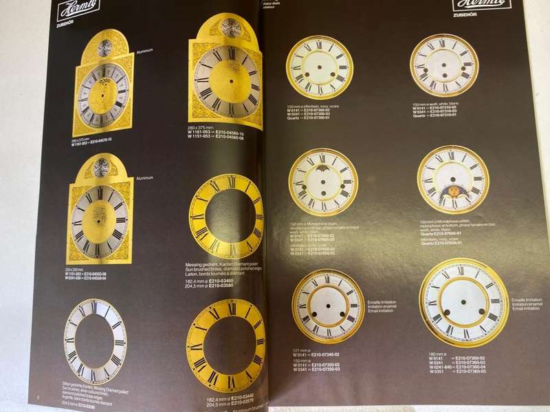 HERMLE - accessories brochure