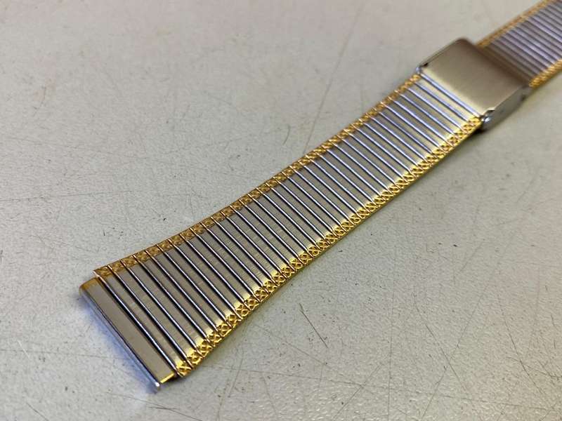 18mm two tone stainless steel strap