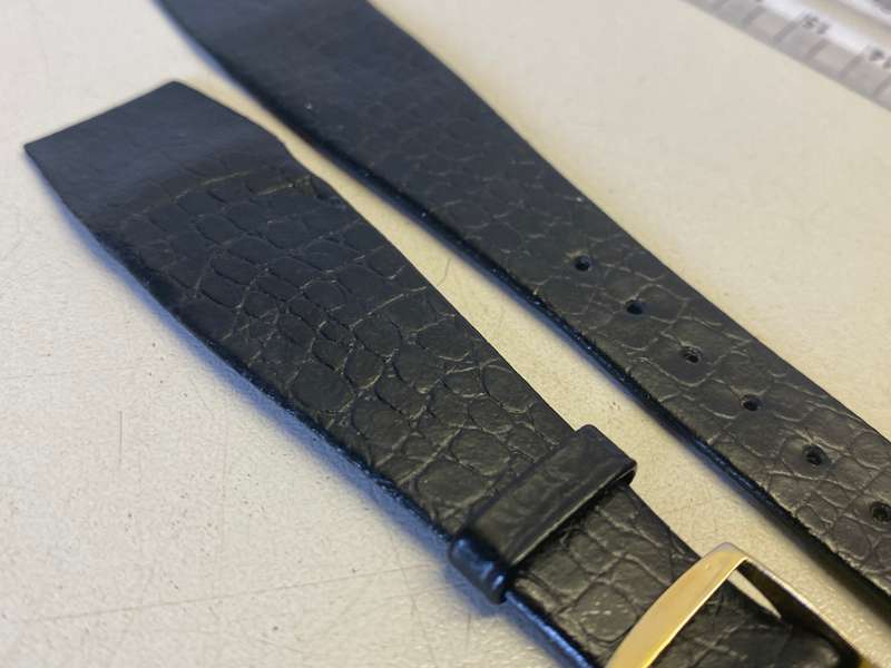 HIRSCH - 22mm  leather watch strap