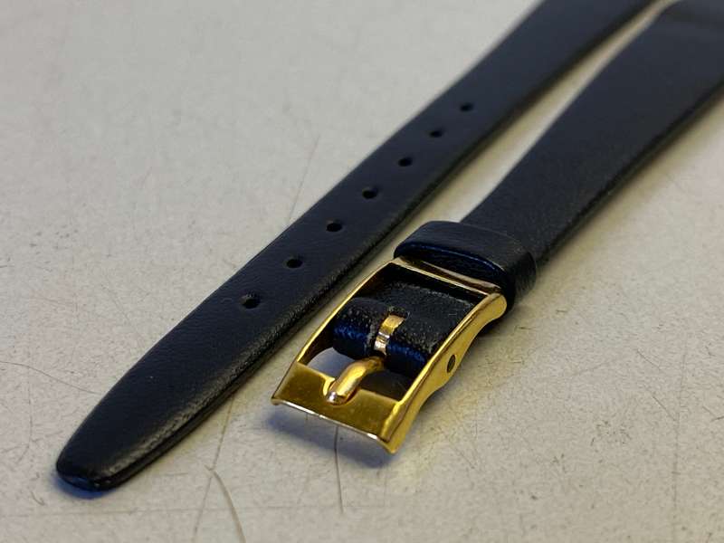 HIRSCH - 12mm  leather watch strap - lot 1