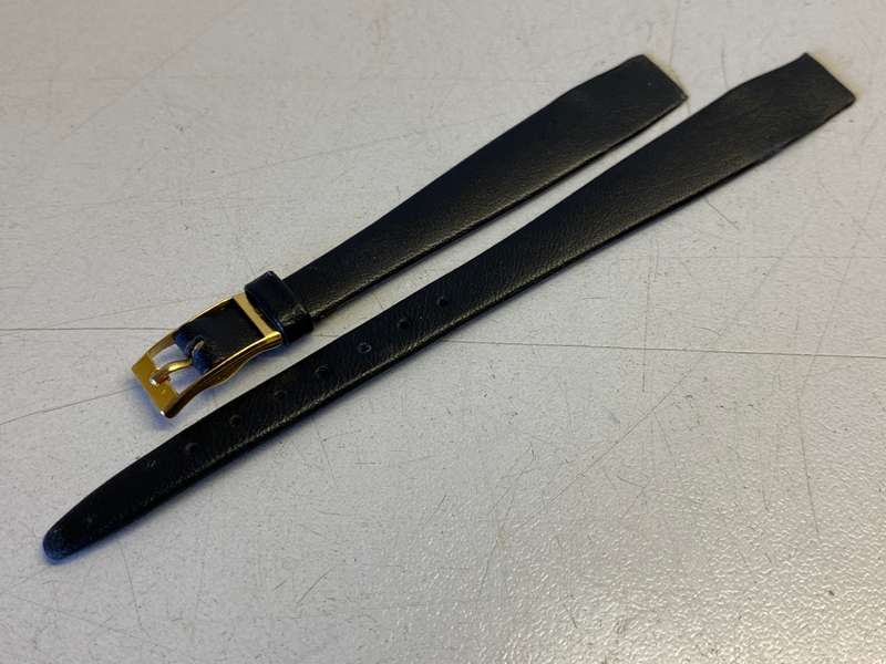 HIRSCH - 12mm  leather watch strap - lot 2