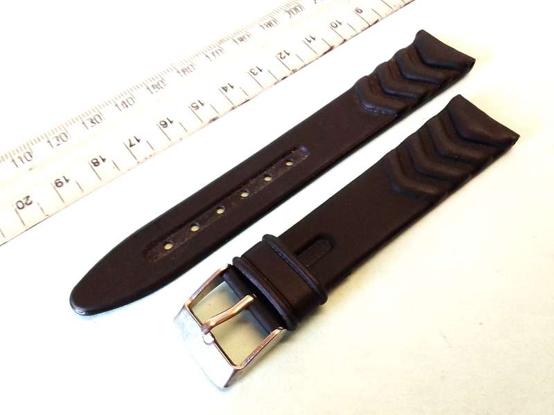 Black strap for divers watch - 18mm