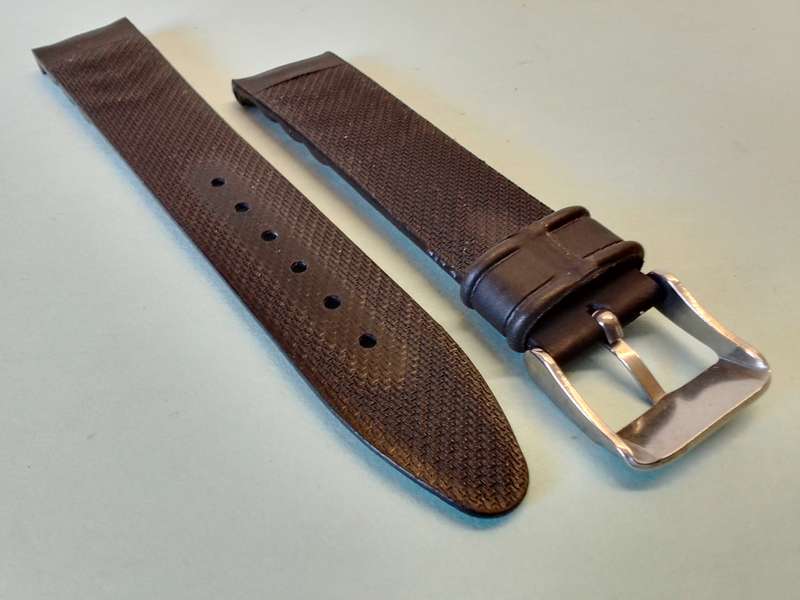 Black strap for divers watch - 18mm