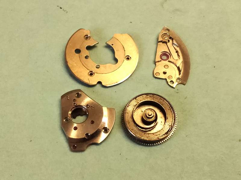 CERTINA BRISTOL 228 - movement parts