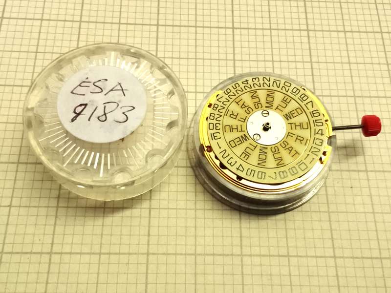 ESA caliber 9183 movement - parts/repair