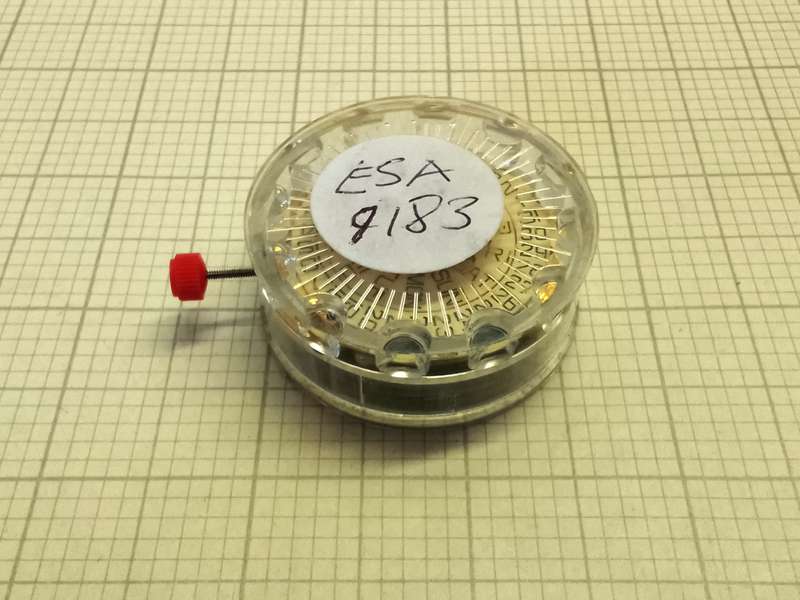 ESA caliber 9183 movement - parts/repair