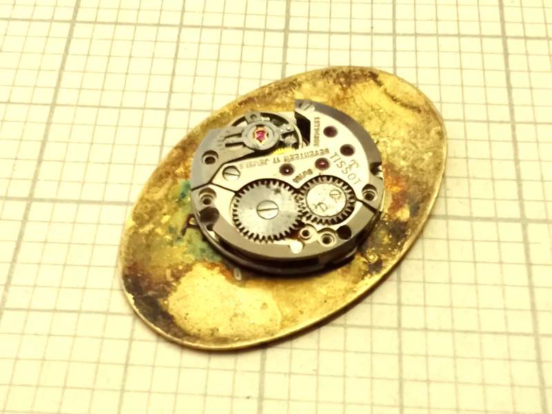 TISSOT STYLIST watch movement - parts/repair