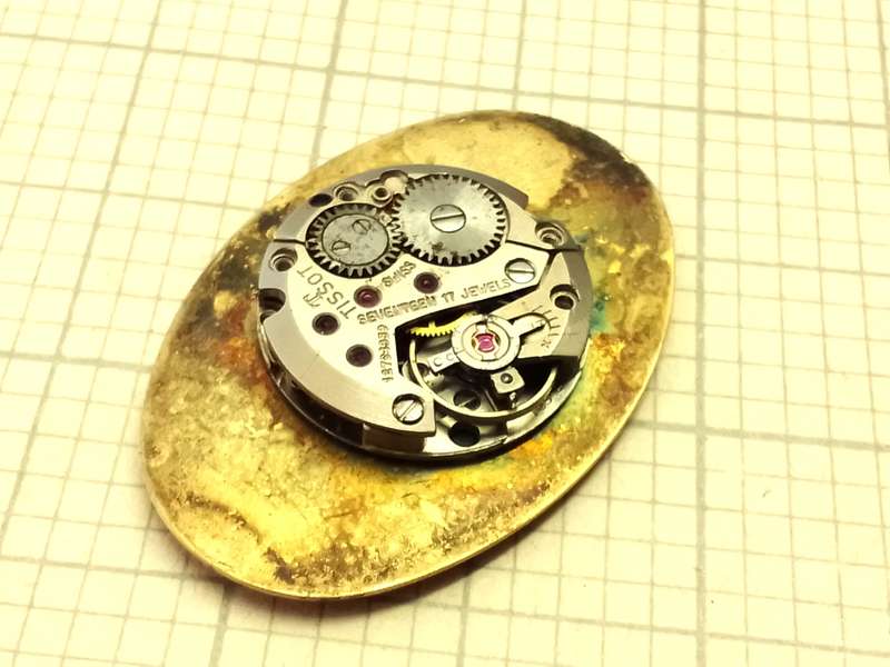 TISSOT STYLIST watch movement - parts/repair