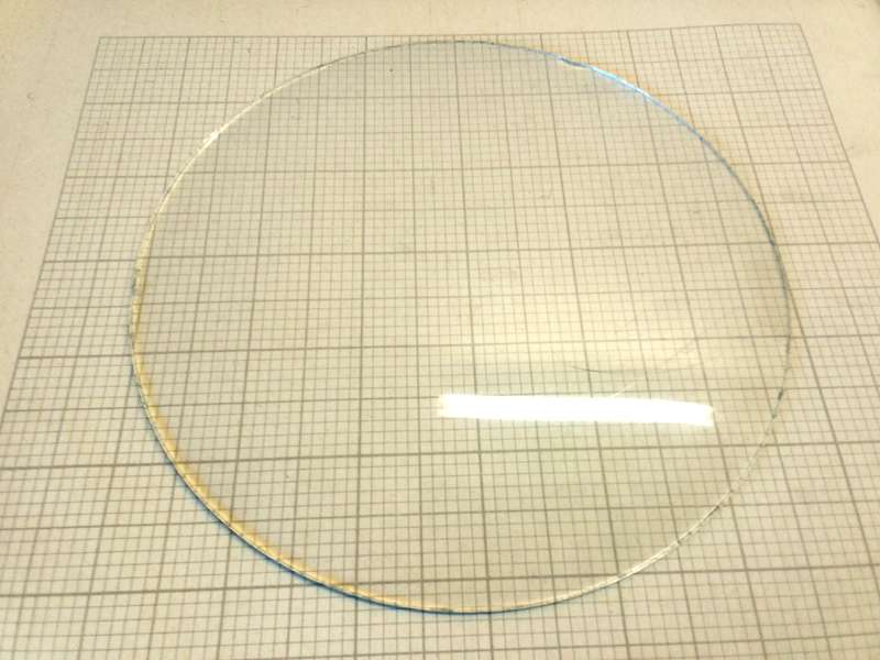 122mm clock glass