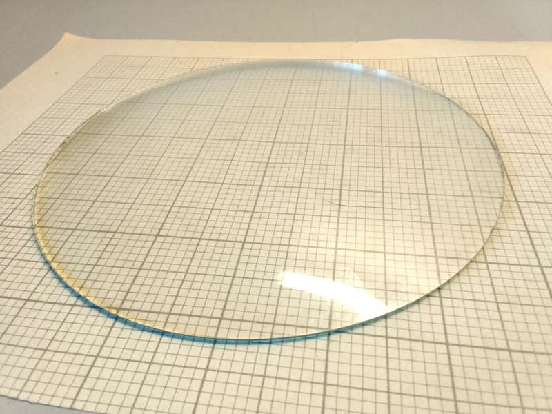 122mm clock glass
