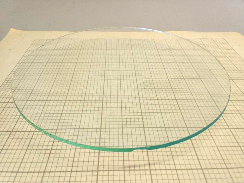 122mm clock glass