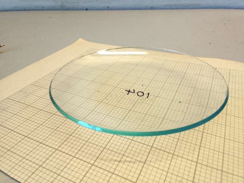 104mm clock glass