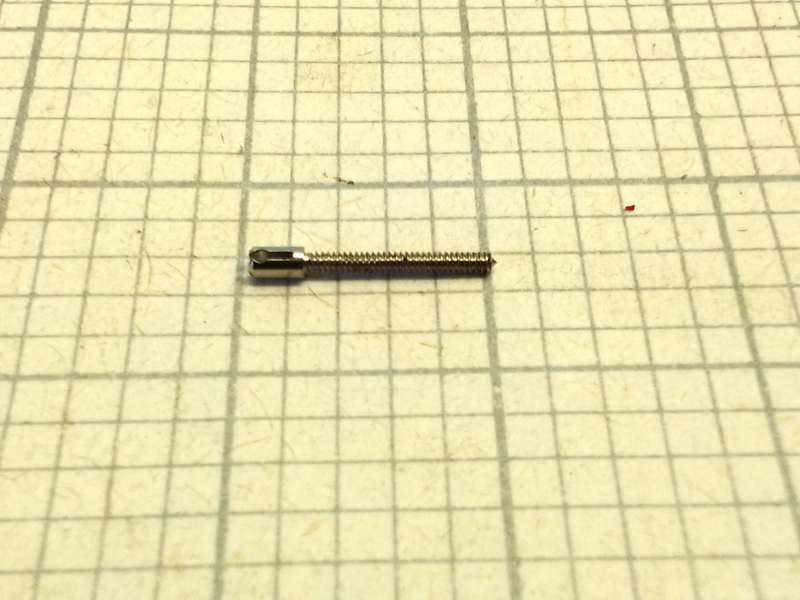Watch crown split-stem