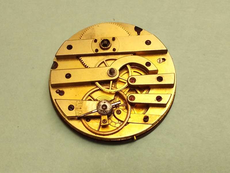 Key wind pocket watch movement - parts/repair