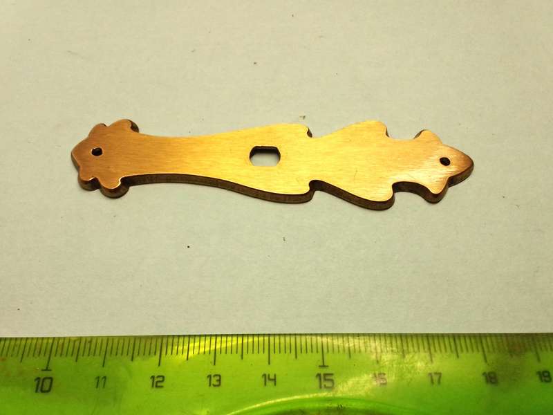 Cupboard door handles - vintage n.o.s. - 2 pieces