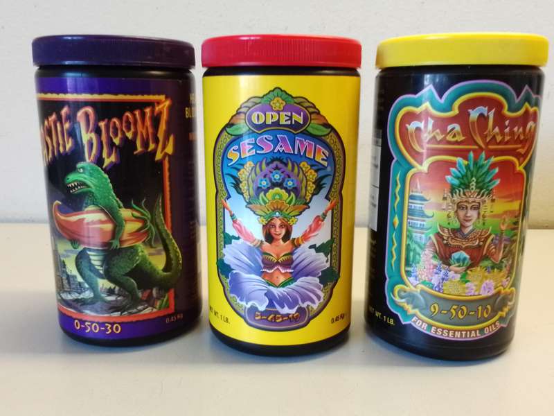 FOXFARM flowering nutrients