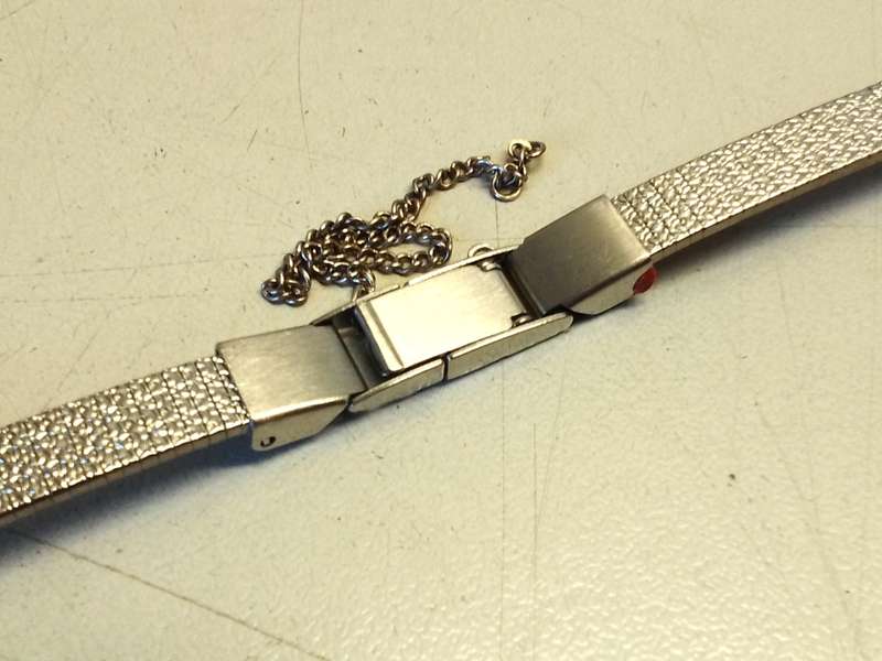 8mm stainless steel  bracelet for ladies watch