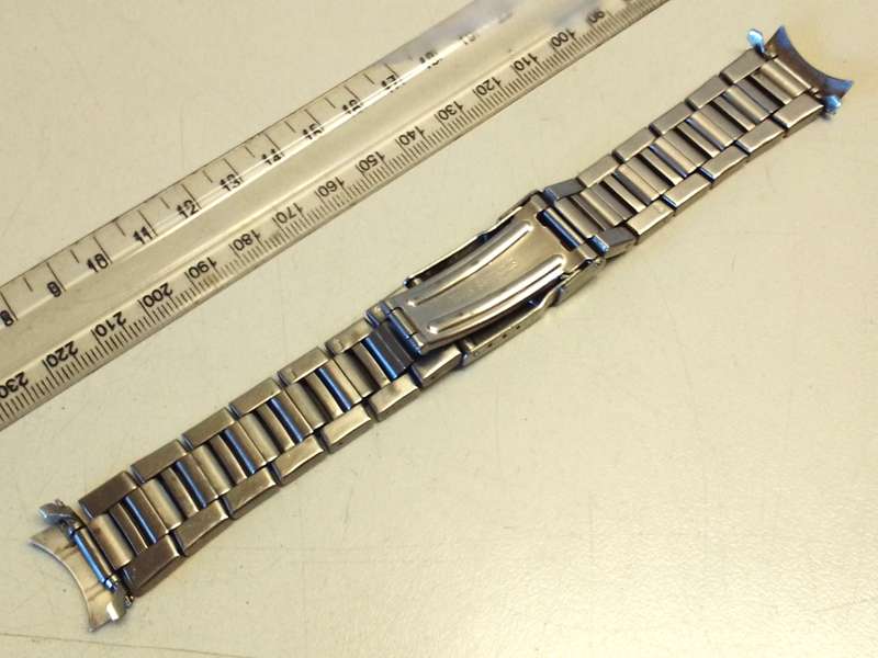 Used 20mm stainless steel bracelet