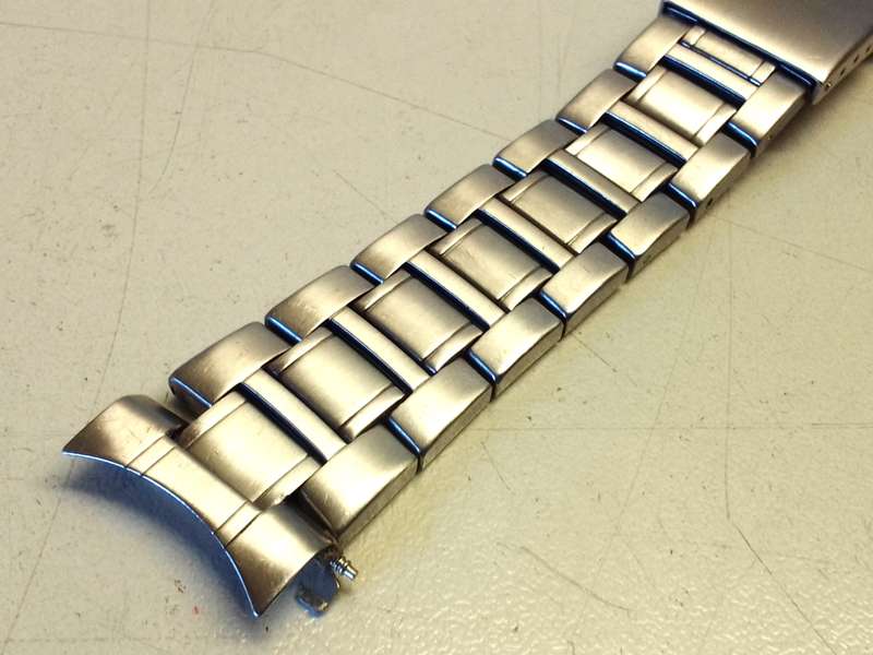 Used 20mm stainless steel bracelet