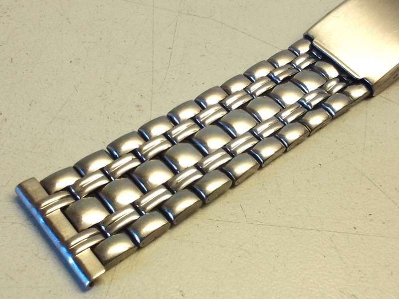 Used 20mm stainless steel bracelet