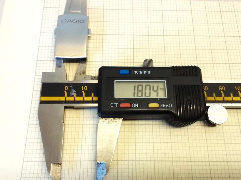 CASIO -  bracelet clasp