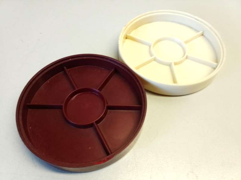 Watch part storage containers